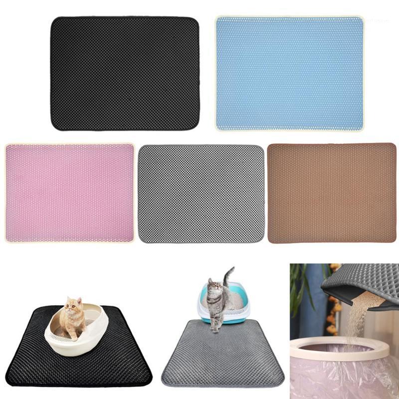 Waterproof Pet Cat Mat Litter Double Layer Trap Pet Cat Litter Mat Kitten Toilet Mats Feeding Non-slip Floor Pad 20201
Waterproof Pet Cat Mat Litter Double Layer Trap Pet Cat Litter Mat Kitten Toilet Mats Feeding Non-slip Floor Pad 20201