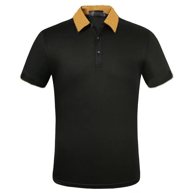 Summer comfortable men's designer t shirt men well-known brand Polo fashion embroidered pattern t-shirt casual cotton, Black
Summer comfortable men's designer t shirt men well-known brand Polo fashion embroidered pattern t-shirt casual cotton, Black