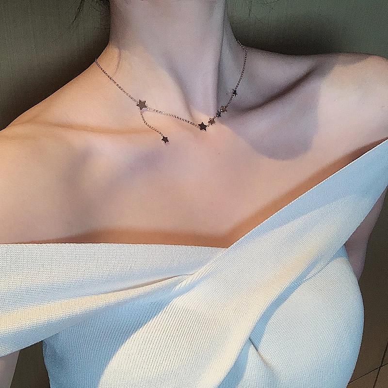 Vintage Pentagram Star Pendant Necklace Goth Y2K Aesthetics Sexy Female Jewelry Fashion Neck Jewelry Student Clavicle Chain
Vintage Pentagram Star Pendant Necklace Goth Y2K Aesthetics Sexy Female Jewelry Fashion Neck Jewelry Student Clavicle Chain