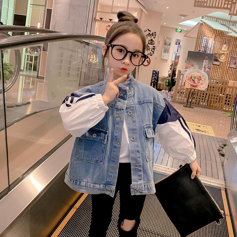 Teenage Girls Patchwork Long Sleeve Denim Coats For Kids Spring 2020 Casual Jeans Jackets Clothing Children Outerwear Tops 8 10Y1, Blue
Teenage Girls Patchwork Long Sleeve Denim Coats For Kids Spring 2020 Casual Jeans Jackets Clothing Children Outerwear Tops 8 10Y1, Blue