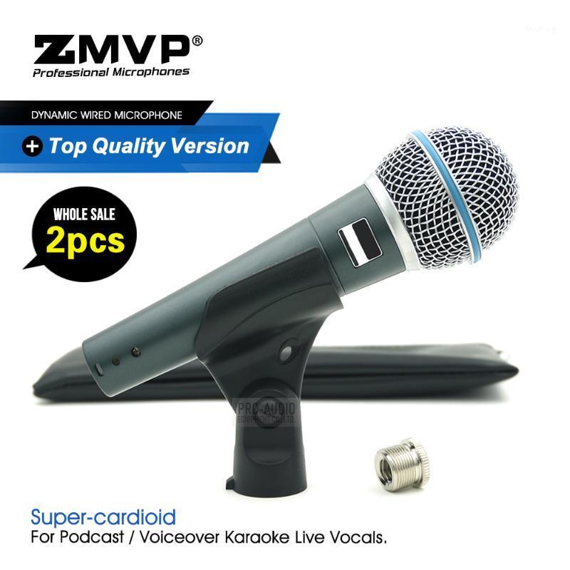 2pcs Top Quality Version Super-cardioid Vocal Microphone BETA 58 Professional Karaoke Wired 58T Handheld Mic for Stage Lives1
2pcs Top Quality Version Super-cardioid Vocal Microphone BETA 58 Professional Karaoke Wired 58T Handheld Mic for Stage Lives1