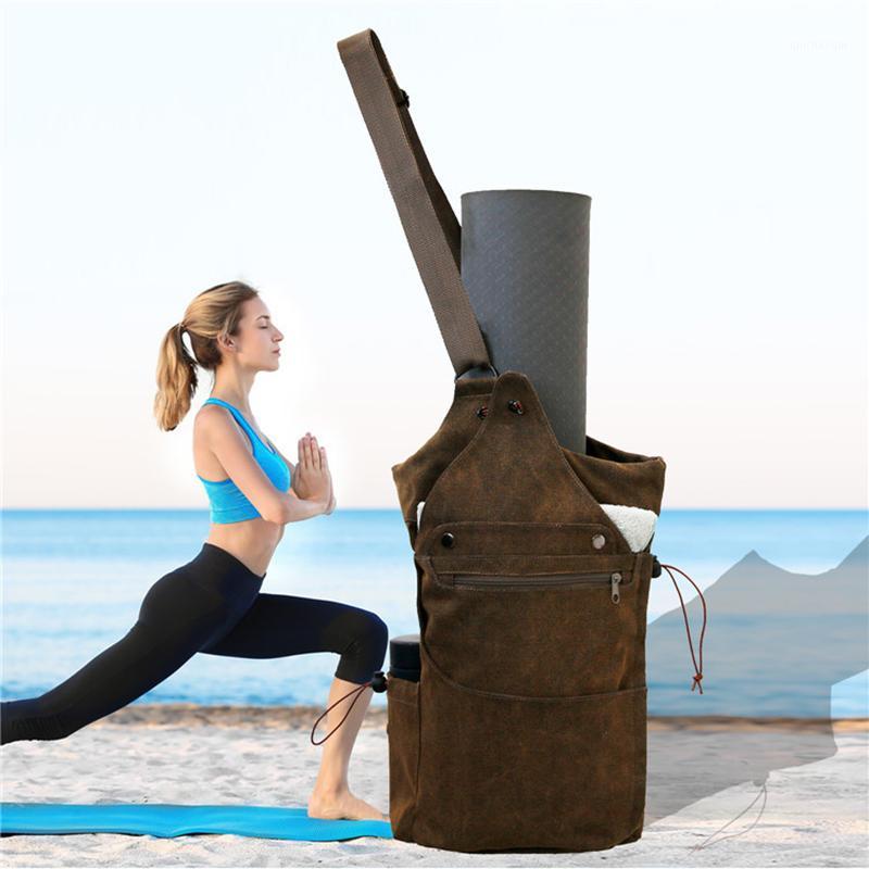 1Pc Portable Multifunctional Canvas Yoga Mat Bag Single Shoulder Storage Case with Zipper Pocket1, Brown
1Pc Portable Multifunctional Canvas Yoga Mat Bag Single Shoulder Storage Case with Zipper Pocket1, Brown