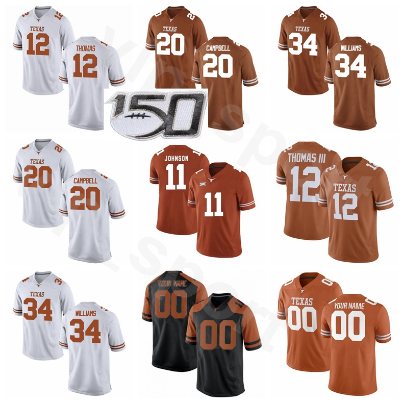 NCAA College Football 34 Ricky Williams Jersey Texas Longhorns 20 Earl Campbell Vince Young Earl Thomas Derrick Johnson Burnt Orange White
NCAA College Football 34 Ricky Williams Jersey Texas Longhorns 20 Earl Campbell Vince Young Earl Thomas Derrick Johnson Burnt Orange White