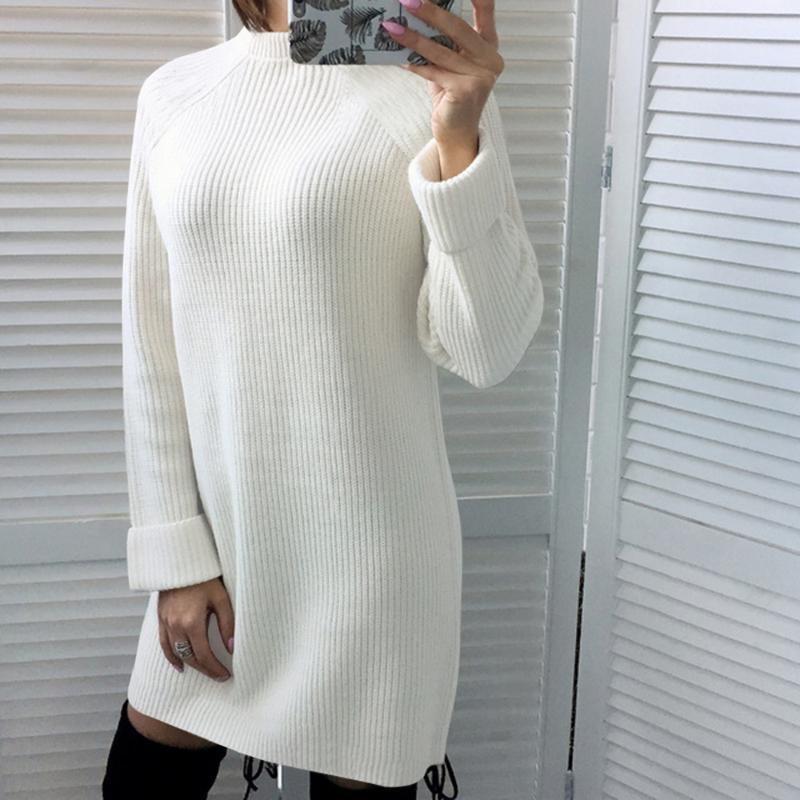 O Neck Long Sleeve Sweater Dress Casual Loose Female Knitted Short Mini Dresses Vestidos 2020 Sexy Autumn Women Black Dress, Mlt-zc2879-gray
O Neck Long Sleeve Sweater Dress Casual Loose Female Knitted Short Mini Dresses Vestidos 2020 Sexy Autumn Women Black Dress, Mlt-zc2879-gray