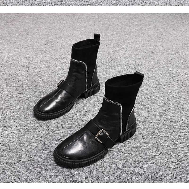 2021 autumn and winter new short tube all-match boots fashion plus velvet cotton shoes casual flat thin women's boots, Plus cashmere
2021 autumn and winter new short tube all-match boots fashion plus velvet cotton shoes casual flat thin women's boots, Plus cashmere