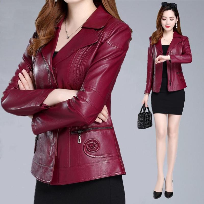 Plus Size XL XXL 3XL 4XL 5XL Leather Jacket Women Leather Coat Lady Jackets 2020 New Women's Coats Outerwear, Black
Plus Size XL XXL 3XL 4XL 5XL Leather Jacket Women Leather Coat Lady Jackets 2020 New Women's Coats Outerwear, Black