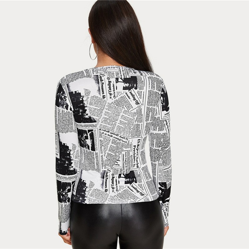 womens modern tshirt high quality womens solid color shirt fashion female hairdresser long sleeve women newspaper print clothes size sxl, Modern print
womens modern tshirt high quality womens solid color shirt fashion female hairdresser long sleeve women newspaper print clothes size sxl, Modern print