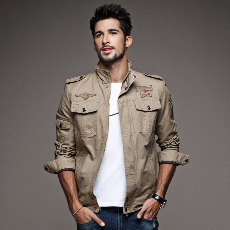 2021 New Cotton Bomber Jacket Men's Jackets Wear Homme Printemps Plus Size 7xl Fy669 H6kt, Khaki.
2021 New Cotton Bomber Jacket Men's Jackets Wear Homme Printemps Plus Size 7xl Fy669 H6kt, Khaki.