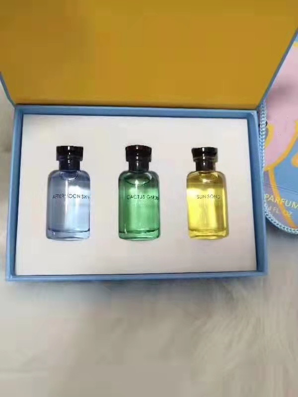 S Newest arrival Latest Whole High Quality perfume set 3pcs 10ml AFTERNOON SWIM CACTUS GARDEN SUN SONG Long lasting Fr7524909