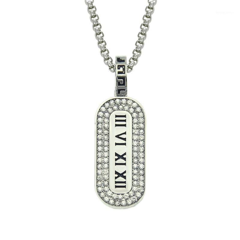 Pendant Necklaces Rome Letter Necklace Hip Hop Cuban Chain Fully Iced Out Dog Tag 28inch1
Pendant Necklaces Rome Letter Necklace Hip Hop Cuban Chain Fully Iced Out Dog Tag 28inch1