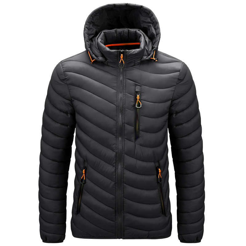 Winter Jacket Men Fashion Hooded Male Parka Jacket Mens Solid Thick Jackets and Coats Man Winter Hoodies Coats 201128