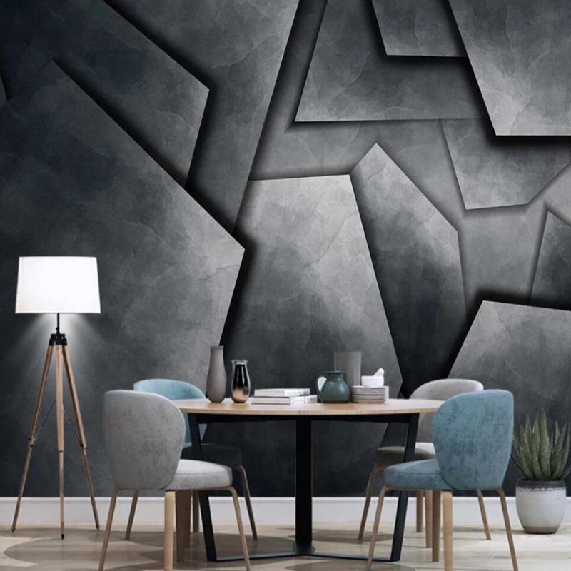 Custom mural wallpaper 3D Nordic creative 3D black and white geometric square TV sofa background wall decoration painting, As pic
Custom mural wallpaper 3D Nordic creative 3D black and white geometric square TV sofa background wall decoration painting, As pic