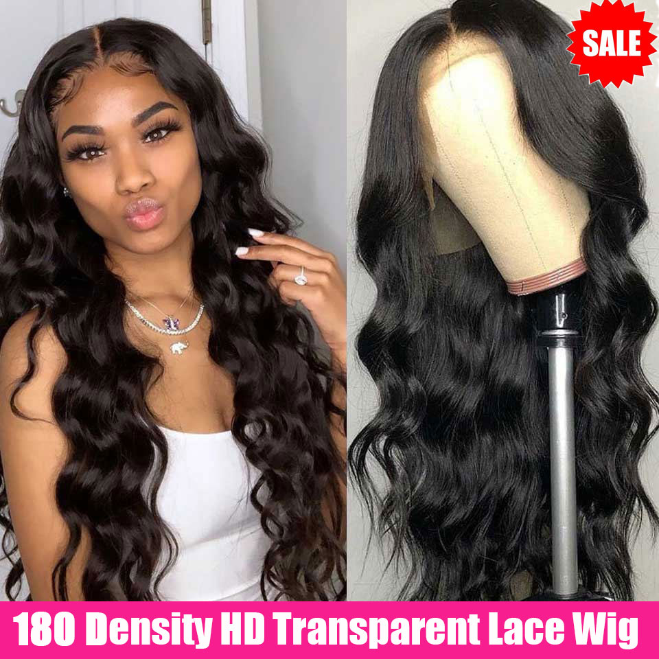 180 Density Body Wave Lace Front Wig Transparent Lace Frontal Wigs 28 Inch Wavy Lace Front Human Hair Wigs T Part Brazilian Wigs, T-part transparent
180 Density Body Wave Lace Front Wig Transparent Lace Frontal Wigs 28 Inch Wavy Lace Front Human Hair Wigs T Part Brazilian Wigs, T-part transparent