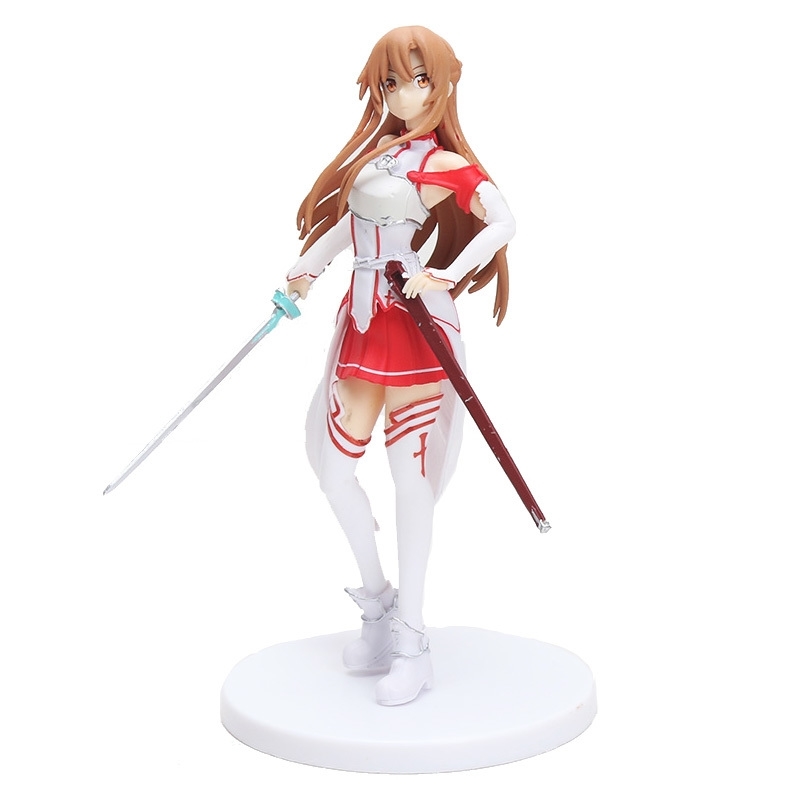 Anime SQ Sword art online Asuna (White Color Ver.) Collection Action Figure Model Toy 18cm T200106
Anime SQ Sword art online Asuna (White Color Ver.) Collection Action Figure Model Toy 18cm T200106