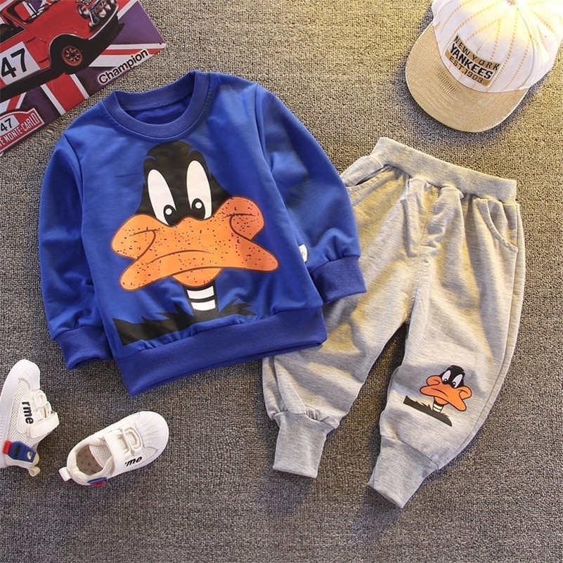 Spring Autumn Children cartoon t-shirt Pants 2Pcs/sets Baby Boy Clothes Infant Outfit Fashion Kids Toddler Casual Tracksuits set 201031, Yq s yazui gray
Spring Autumn Children cartoon t-shirt Pants 2Pcs/sets Baby Boy Clothes Infant Outfit Fashion Kids Toddler Casual Tracksuits set 201031, Yq s yazui gray
