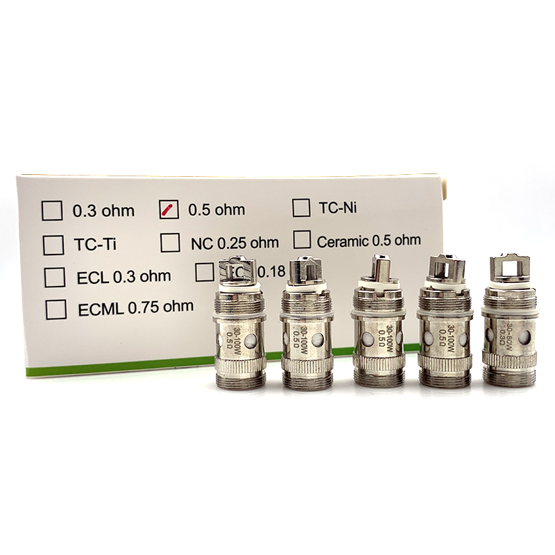 Ijust2 Coil Replacement 0.3/0.5ohm ECL EC Atomizer Head for Melo2 Melo 3 S Melo3 Mini Lemo3 Pico 75W Vape Tank
Ijust2 Coil Replacement 0.3/0.5ohm ECL EC Atomizer Head for Melo2 Melo 3 S Melo3 Mini Lemo3 Pico 75W Vape Tank
