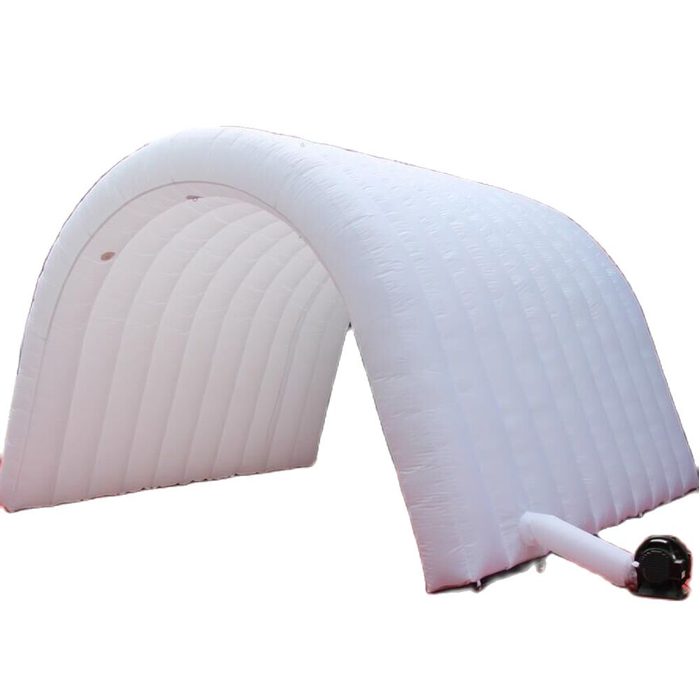Multiple usage 3m inflatable tunnel tent with LED lights,event entrance tunnels with blower from China