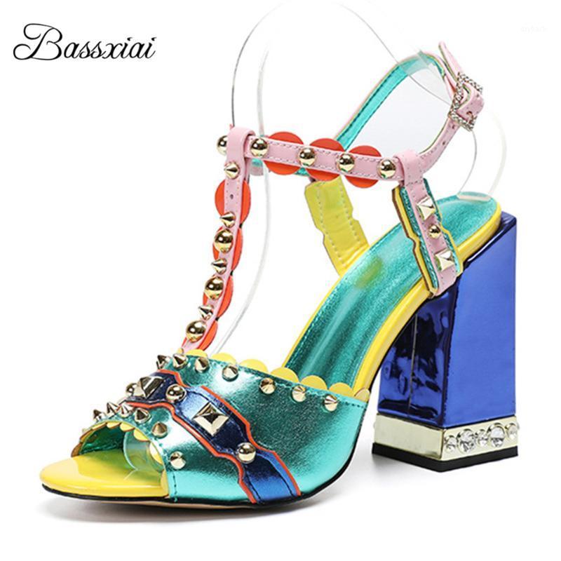 Crystal Square High Heel Sandals Women Mixed Color T-Strap Peep Toe Rivet Rhinestone Real Leather Summer Sandalias Mujer1, Green
Crystal Square High Heel Sandals Women Mixed Color T-Strap Peep Toe Rivet Rhinestone Real Leather Summer Sandalias Mujer1, Green