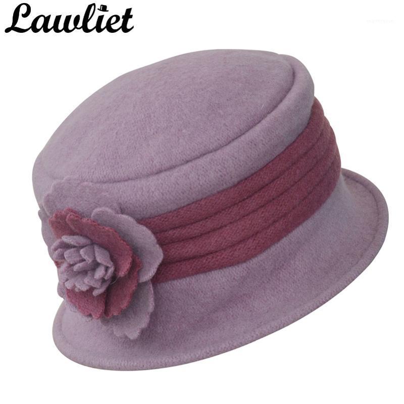 Womens Winter Hats Vintage Style 100% Wool Cap Cute Beret Ladies Hats Trendy Bowler Flower Cloche Warm Female Cap1, White
Womens Winter Hats Vintage Style 100% Wool Cap Cute Beret Ladies Hats Trendy Bowler Flower Cloche Warm Female Cap1, White