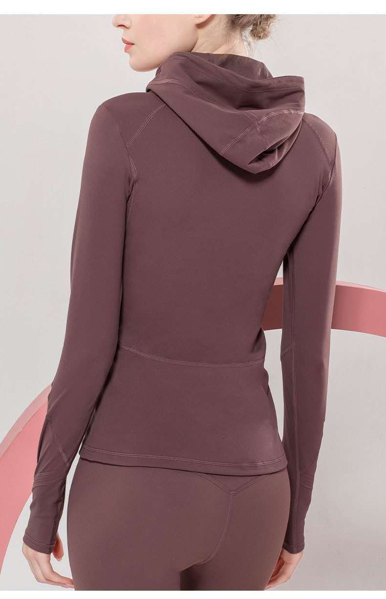 Autumn and winter new ladies sports jacket zipper nude stretch yoga jacket quick-drying running jacket long-sleeved sportswear gym fitness21, Blue
Autumn and winter new ladies sports jacket zipper nude stretch yoga jacket quick-drying running jacket long-sleeved sportswear gym fitness21, Blue