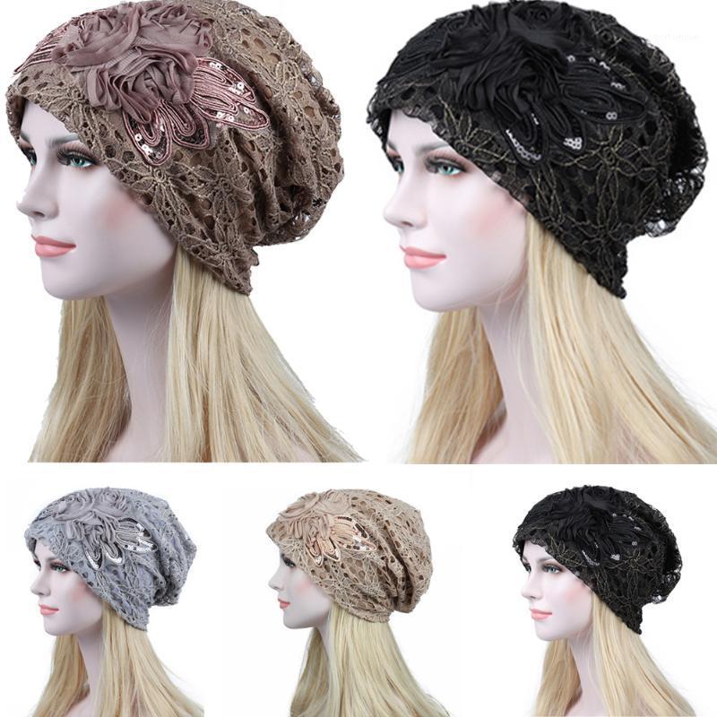Fashion Womens Lace Sequined paillette Flower Skullies Hats Female Muslim Stretch Turban Hat Beanies Chemo Cap Wrap Cover Hats1, Coffee
Fashion Womens Lace Sequined paillette Flower Skullies Hats Female Muslim Stretch Turban Hat Beanies Chemo Cap Wrap Cover Hats1, Coffee