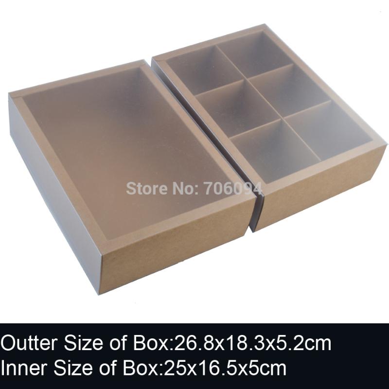 10PCS 26.8x18.3x5.2cm Brown slid drawer Craft Paper box for Wedding Favors Candy gift cake custom
10PCS 26.8x18.3x5.2cm Brown slid drawer Craft Paper box for Wedding Favors Candy gift cake custom