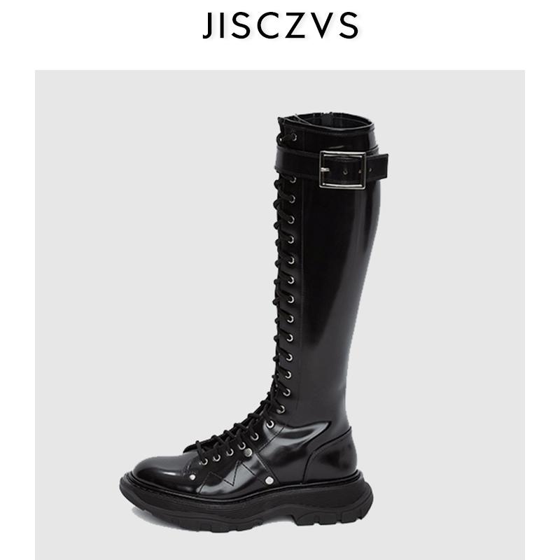 2020 New Thick Bottom Boots Women Lace up Long Boots Black Winter Motorcycle Woman Comfort Warm Thick Bottom Knee
2020 New Thick Bottom Boots Women Lace up Long Boots Black Winter Motorcycle Woman Comfort Warm Thick Bottom Knee