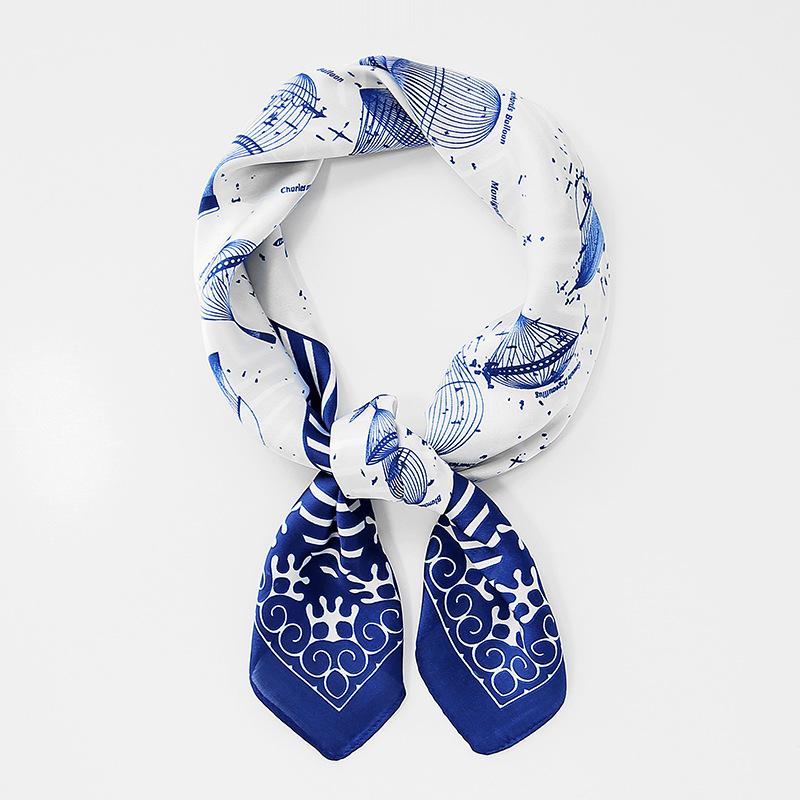 yishine New 70x70cm Women Multifunction Polyester Silk Scarf Hot Air Balloon Printed Satin Small Square Wraps Scarves Shawl
yishine New 70x70cm Women Multifunction Polyester Silk Scarf Hot Air Balloon Printed Satin Small Square Wraps Scarves Shawl