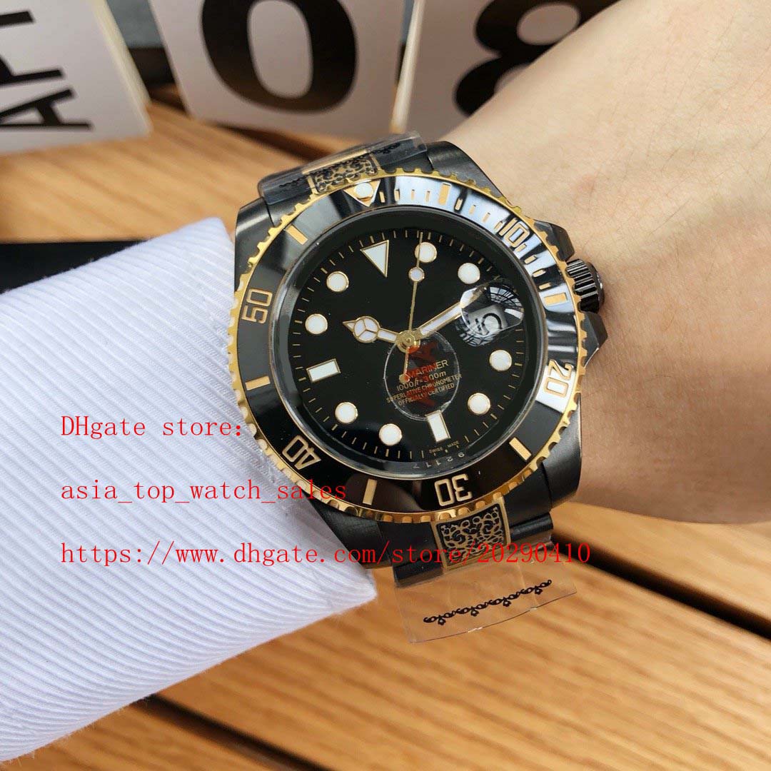 latest version artificial Carved luxury watch 40mm Ceramic bezel 116610 116613 best quality 2813 Mechanical automatic Mens Watches, Black
latest version artificial Carved luxury watch 40mm Ceramic bezel 116610 116613 best quality 2813 Mechanical automatic Mens Watches, Black