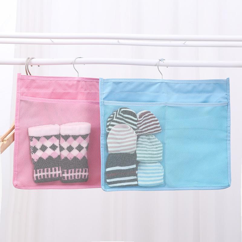 3 Grid Underwear Hanging Bag Oxford Cloth Closet Organizer Double-sided Storage Bag For Socks Bra Scarfs Wardrobe Organizer1, Blue
3 Grid Underwear Hanging Bag Oxford Cloth Closet Organizer Double-sided Storage Bag For Socks Bra Scarfs Wardrobe Organizer1, Blue