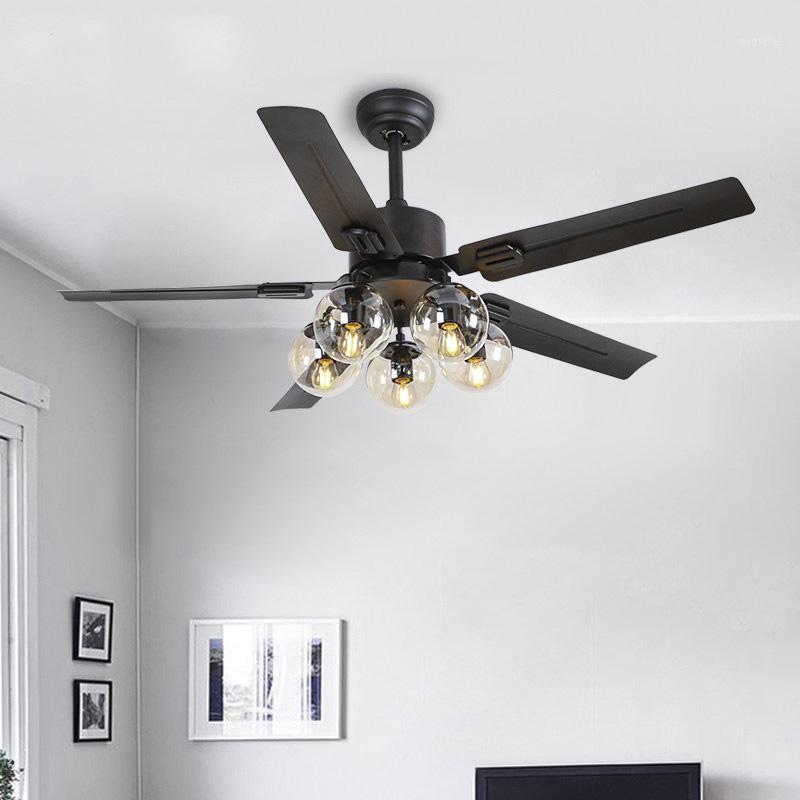 Modern Black Vintage Ceiling Fan With Lights Remote Control Ventilador De Techo 220 Volt Bedroom E27 Bulb Ceiling Light Fan Lamp1
Modern Black Vintage Ceiling Fan With Lights Remote Control Ventilador De Techo 220 Volt Bedroom E27 Bulb Ceiling Light Fan Lamp1