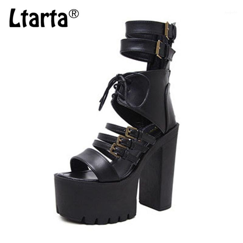LTARTA Hate high-heeled Shoes Waterproof Platform Belt Buckle Open Toe Stage Performance high-heeled Sandals -686-251, Black
LTARTA Hate high-heeled Shoes Waterproof Platform Belt Buckle Open Toe Stage Performance high-heeled Sandals -686-251, Black