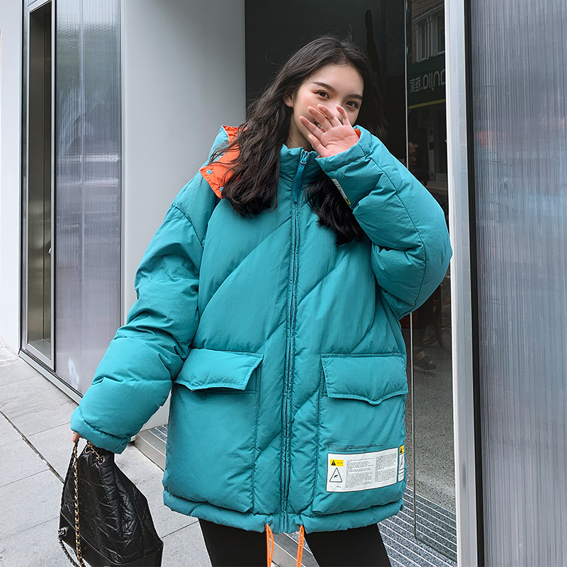 2021 New Plus Female Size Long Winter Cut Loose Coarse Jacket Korean-style Ladies Cotton Quilted with Hood Support Women's Parka Necklace Q9, Green
2021 New Plus Female Size Long Winter Cut Loose Coarse Jacket Korean-style Ladies Cotton Quilted with Hood Support Women's Parka Necklace Q9, Green