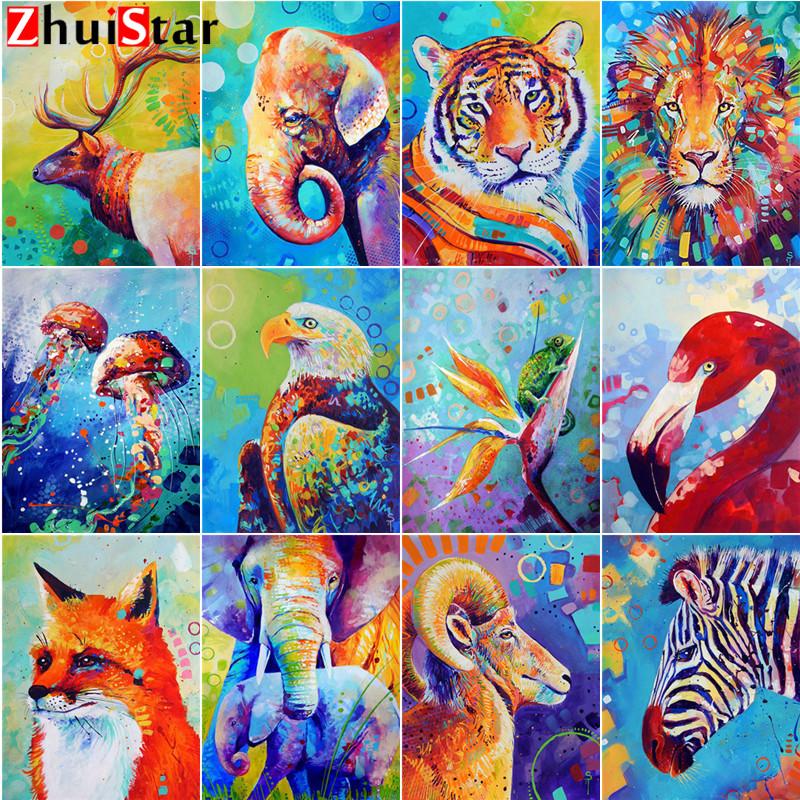 Full Diamond 5D DIY Diamond Painting "Colorful Animals" 3D Cross Stitch Oil Painting Animal Mosaic Decoration Gift ZWQ
Full Diamond 5D DIY Diamond Painting "Colorful Animals" 3D Cross Stitch Oil Painting Animal Mosaic Decoration Gift ZWQ