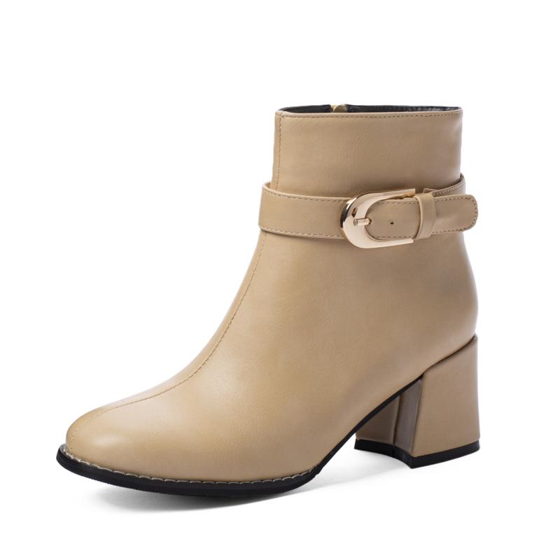Big Size Simple decorative boots boots women shoes ankle for women ladies shoes woman winter, Beige
Big Size Simple decorative boots boots women shoes ankle for women ladies shoes woman winter, Beige