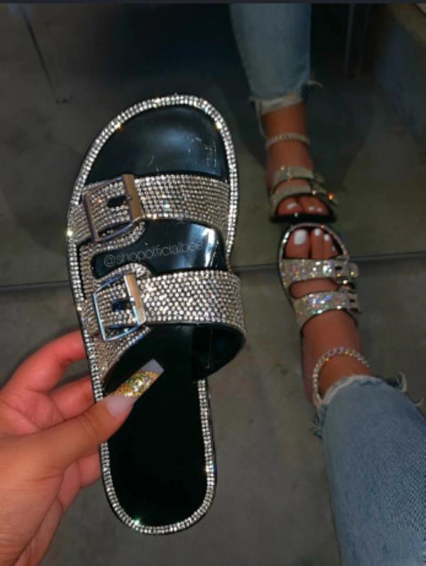 Slippers Transparent Shoes Glitter Slides Summer Woman Low Big Size Jelly Rubber Beach Pu Hoof Heels Basic Rome Crystal
Slippers Transparent Shoes Glitter Slides Summer Woman Low Big Size Jelly Rubber Beach Pu Hoof Heels Basic Rome Crystal