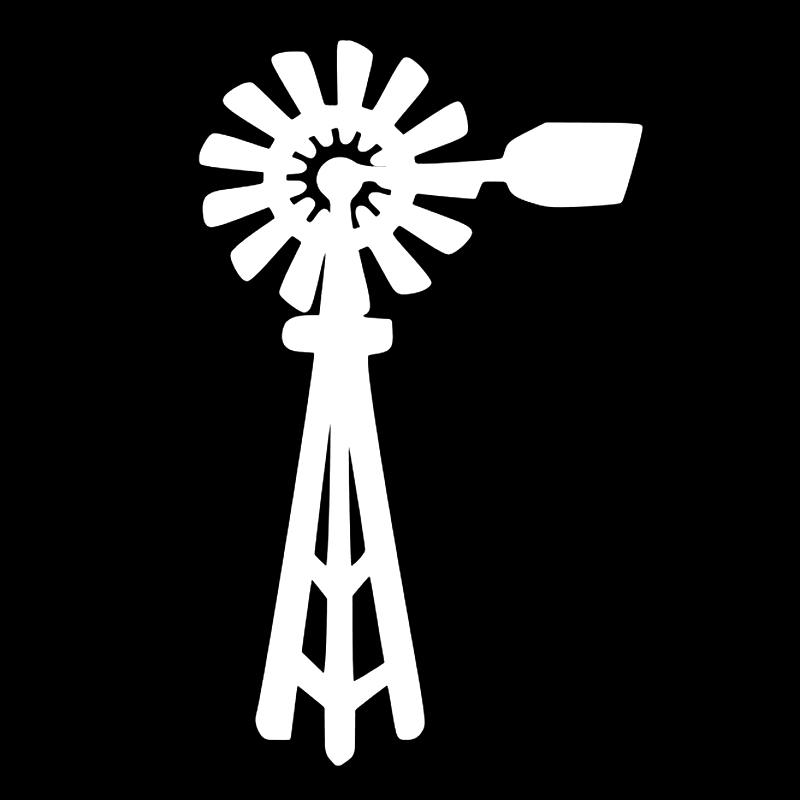 17*10.4cm WINDMILL - Vinyl Decal Sticker for Car - Farm Wind Power Mill Clean Energy car accessories Car Stickers, Color
17*10.4cm WINDMILL - Vinyl Decal Sticker for Car - Farm Wind Power Mill Clean Energy car accessories Car Stickers, Color