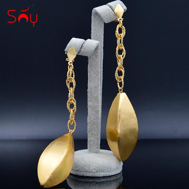 Sunny Jewelry Big Copper Earrings For Women Long Drop Dangle Earrings Water Drop For Wedding Fashion Jewelry Findings
Sunny Jewelry Big Copper Earrings For Women Long Drop Dangle Earrings Water Drop For Wedding Fashion Jewelry Findings