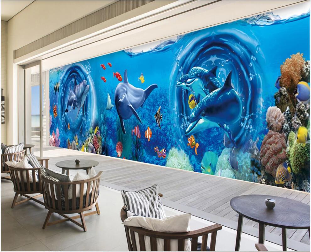 3d photo wallpaper custom photo mural Dolphin underwater world animal TV background home decor living room wallpaper for walls 3 d, Non-woven wallpaper
3d photo wallpaper custom photo mural Dolphin underwater world animal TV background home decor living room wallpaper for walls 3 d, Non-woven wallpaper