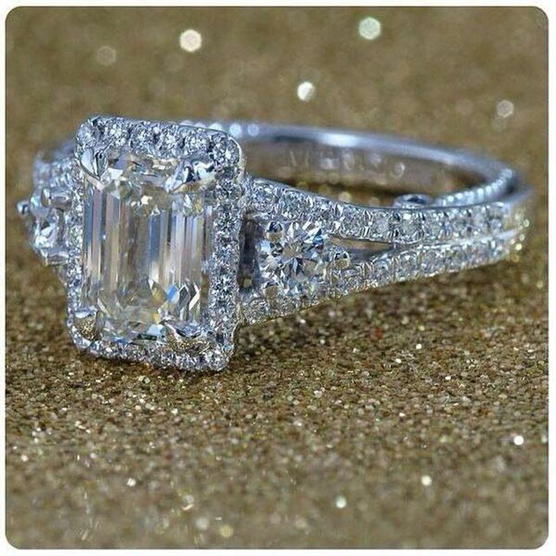 2020 Princess Cut Promise Zircon Rings for Women 925 Sterling Silver Finger Rings Statement Wedding Party Finger Ring Jewelry
2020 Princess Cut Promise Zircon Rings for Women 925 Sterling Silver Finger Rings Statement Wedding Party Finger Ring Jewelry