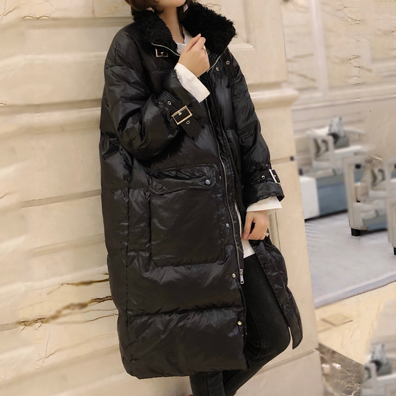 2021 New Winter 90% White Girly Parka Lamb Skin Turn Collar Down Jackets Street Thick Bread Outerwear GBXK, Beige
2021 New Winter 90% White Girly Parka Lamb Skin Turn Collar Down Jackets Street Thick Bread Outerwear GBXK, Beige