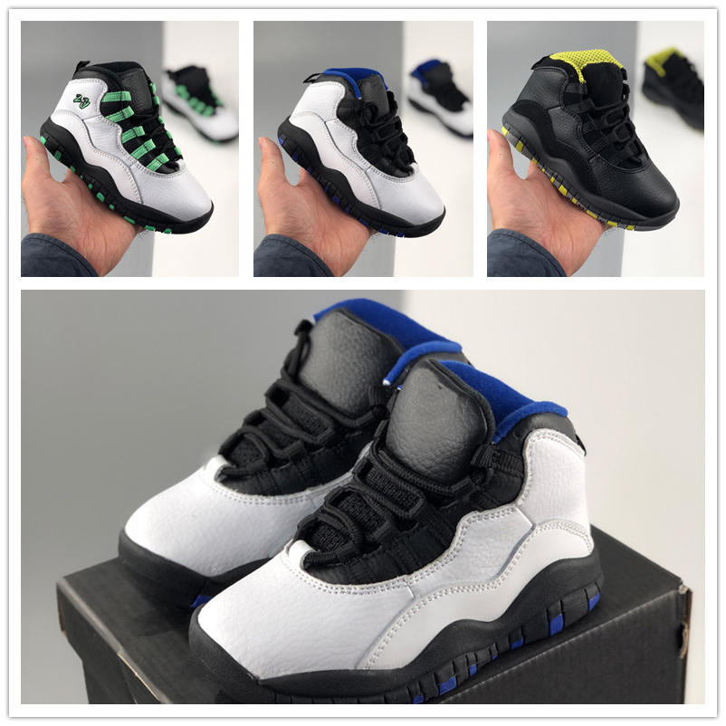 2021 Kids Basketball Shoes AJS 10s Seattle White Black Kelly Green Sneakers True Red Boys Girls Chicago Tinker Huaraches Light Sneakers, #1
2021 Kids Basketball Shoes AJS 10s Seattle White Black Kelly Green Sneakers True Red Boys Girls Chicago Tinker Huaraches Light Sneakers, #1