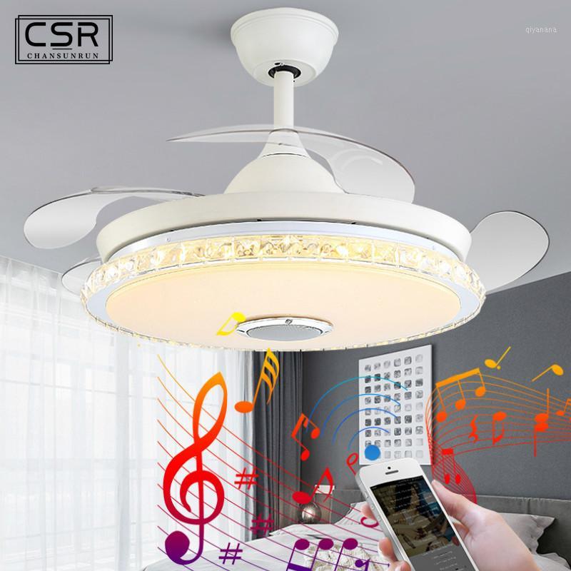 Modern 42-inch Invisible Fan Lamp 200v Bluetooth Music Remote Control Home Restaurant Bedroom LED Lights Energy Saving Fan Light1
Modern 42-inch Invisible Fan Lamp 200v Bluetooth Music Remote Control Home Restaurant Bedroom LED Lights Energy Saving Fan Light1