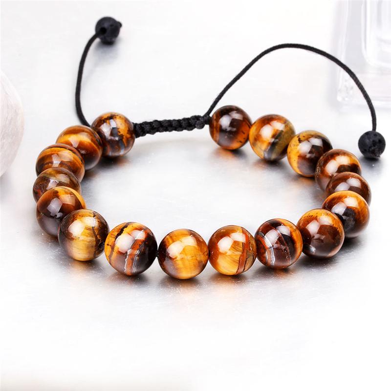 Minimalist 10MMTiger Eyes Beaded Bracelet Men Charm Natural Stone Braslet For Man Handmade Casual Jewelry Pulseras
Minimalist 10MMTiger Eyes Beaded Bracelet Men Charm Natural Stone Braslet For Man Handmade Casual Jewelry Pulseras