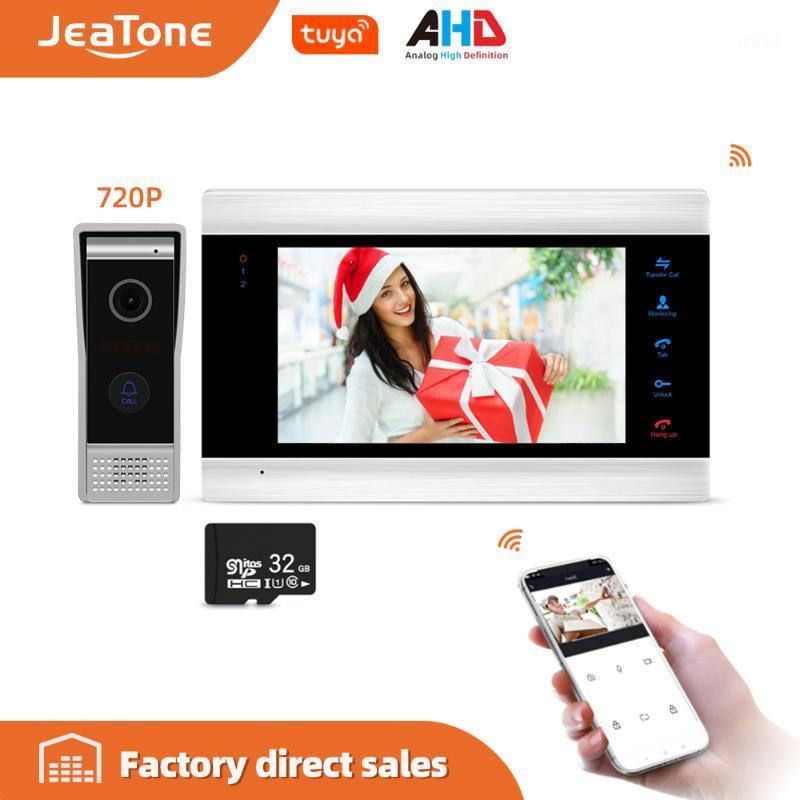 JeaTone Smart WiFi Tuya 7'' Home Video Door Phone System with Voice Message/Motion Detection/MP4 Player, Support Remote Control1
JeaTone Smart WiFi Tuya 7'' Home Video Door Phone System with Voice Message/Motion Detection/MP4 Player, Support Remote Control1