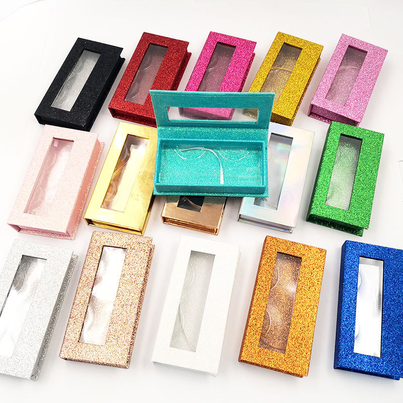 Glitter False Eyelash Case 3d Mink Eyelashes Boxes Faux Cils Lash Stripe Empty Box Magnetic False Eyelash Box with Tray
Glitter False Eyelash Case 3d Mink Eyelashes Boxes Faux Cils Lash Stripe Empty Box Magnetic False Eyelash Box with Tray