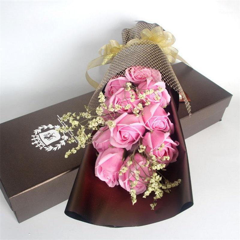Artificial flowers Rose Soap Flower For Wedding Bride Simulation flower Birthday Party Present Valentine's Day Fake Flowers Gift1
Artificial flowers Rose Soap Flower For Wedding Bride Simulation flower Birthday Party Present Valentine's Day Fake Flowers Gift1
