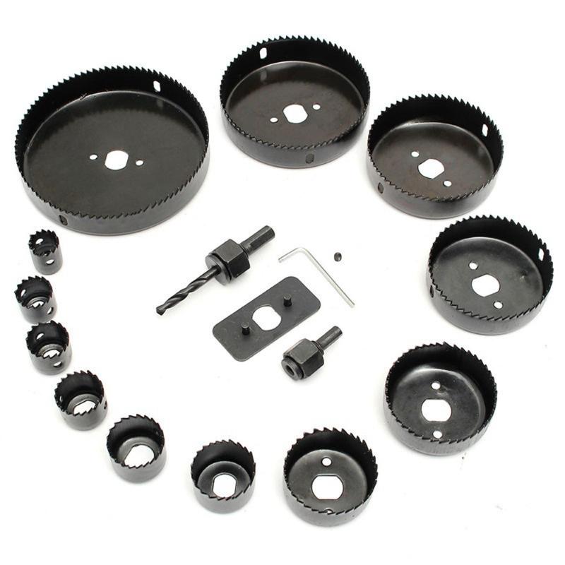 16pcs Wood Working Hole Cutter Plastic Boxed Hole Saw Gypsum Board Ceiling Punching Set Drilling Saw Kit Garden Tool
16pcs Wood Working Hole Cutter Plastic Boxed Hole Saw Gypsum Board Ceiling Punching Set Drilling Saw Kit Garden Tool