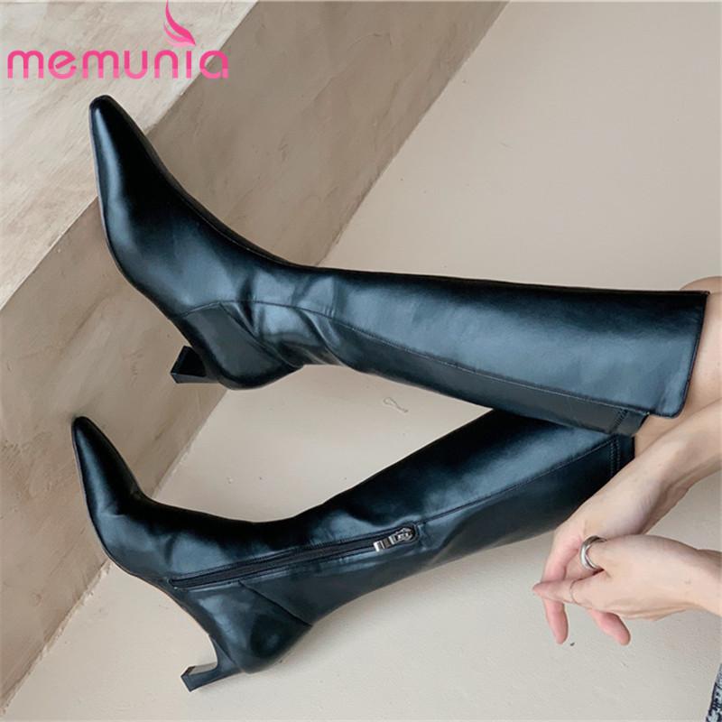 MEMUNIA 2021 Hot Sale Knee High Boots Women Sexy Vintage Square Toe Stretch Long Boots Zip Autumn Winter Dress Party Shoes Women, Beige with fur
MEMUNIA 2021 Hot Sale Knee High Boots Women Sexy Vintage Square Toe Stretch Long Boots Zip Autumn Winter Dress Party Shoes Women, Beige with fur