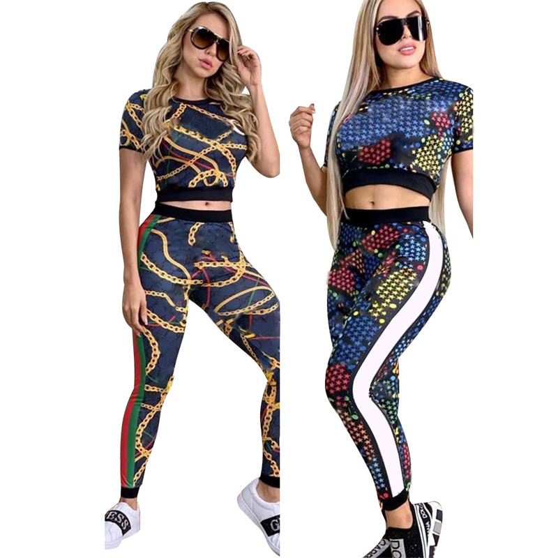 Luxury Designer Sport Tracksuits Casual 2 Piece Set Letter Print Short Sleeve Tops Tees Long Pants Streetwear, J2270-1
Luxury Designer Sport Tracksuits Casual 2 Piece Set Letter Print Short Sleeve Tops Tees Long Pants Streetwear, J2270-1